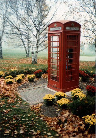 Red Phone Booth "Enchanted Island" (Mackinac, 1992)