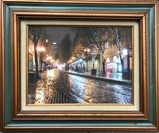 Yamhill Glistens_Studio Gauthier-framed - for sale $300